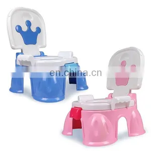 Novel Design Music Induction Plastic Baby Toilet Seat With Brush thumbnail-4