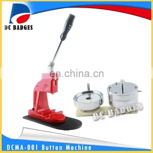(badge Machine Supplier) 2017 Button Panel Manufacturing Machine Includes a Set of 75 mm of Plastic Mold Factory Direct Sale thumbnail-1
