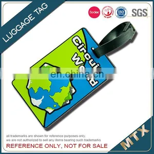 Soft PVC Luggage Tag Supplier thumbnail-1