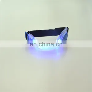 Wholesale Battery Replaceable PVC Reflective Safety Night Running Light Led Armband thumbnail-6