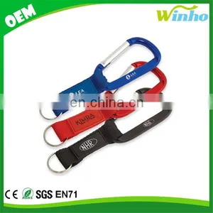 Winho Key Tag Carabiner With Strap and PVC Patch thumbnail-1