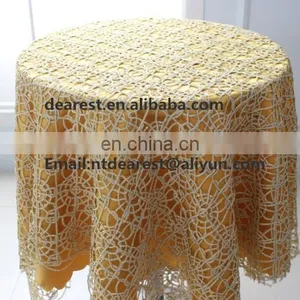 New Elegant Glitter Gold Table Cloth /wedding Table Cloth thumbnail-1