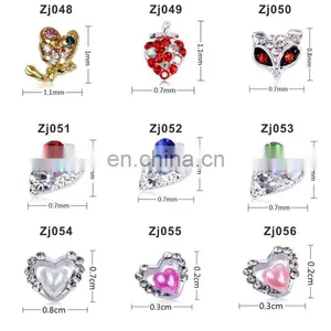 Metal Alloy Diamond Drill Nail Stickers Nail Jewelry Wholesale DIY Decoration thumbnail-1