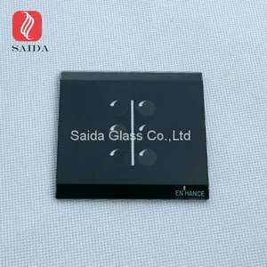 Custom Black 3mm 4mm 86*86 Glass Panel for Touch Switch thumbnail-3