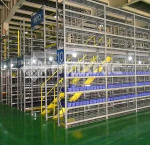 Racking Supported Mezzanine,Steel Structure Mezzanine,Customized Steel Structure Mezzanine thumbnail-1
