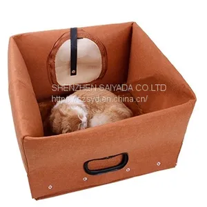 3 In1 Pet House Pet Bed Pet Carrier Felt Bed Cat Dog thumbnail-1