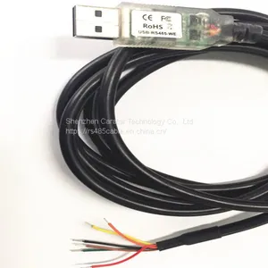 USB-RS485-WE-1800-BT USB TO RS485 CABLE, 1.8M BLACK CABLE, WIRE END thumbnail-3