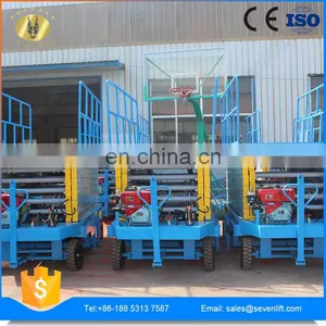 7LSJY Shandong SevenLift Cheap ce Mobile Genie Scissors Elevator Hydraulic Ladder Lift 20m thumbnail-3