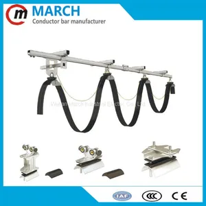 High Quality Festoon C-track Cable Trolley Crane Parts Hoist thumbnail-5