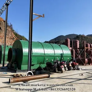 Hot Sale Batch Type Waste Tyre Pyrolysis Equipment Recycling Tire to Oil in USA thumbnail-2
