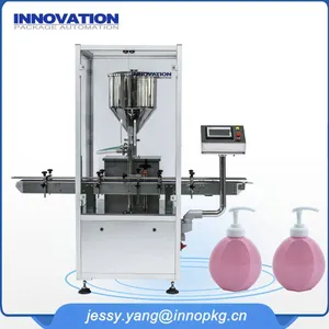Servo Driven Liquid Soap Filling Machine thumbnail-1