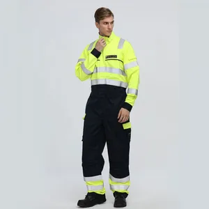 High Visibility High Temperature Fire Resistant Protective Clothing Supplier thumbnail-4