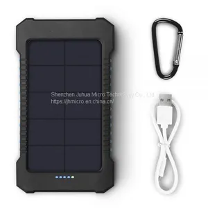 Solar Power Bank Dual USB Power Bank 20000mAh Waterproof Battery Charger thumbnail-4