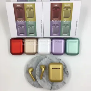 Inpods I12 Charging Box Hot Seller Tws Wireless Earphone Headphones BT 5.0 TWS Ear Phone For Mobile thumbnail-3