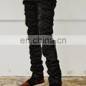 DiZNEW Distressed Ripped Homme Fashion Custom Skinny Jeans Stacked Mens Jeans thumbnail-7