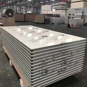 Fireproof And Insulated Wall And Roof Pu/Xps/Pir Sandwich Panel For Prefabricated House   thumbnail-1