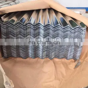 Galvanized Zinc Aluminium Wave Corrugated Board Plate Roofing Sheets thumbnail-2