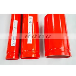 2" Red Epoxy Welded Steel Pipe Thread End ASTM A53 SCH 40 thumbnail-6