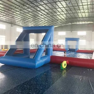 Soap Inflatable Water Soccer Field For Football Game thumbnail-1