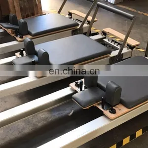 High Quality With Low Price Folding Pilates Reformer Machine Of Aluminium Reformer Cheap Reformer Pilates Equipment SRP02-2 thumbnail-1