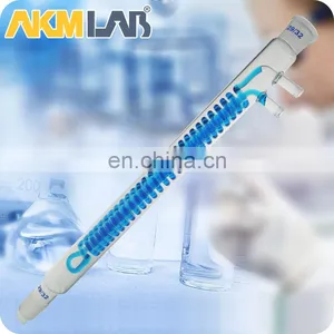 AKMLAB Borosilicate Glass Dimroth Condenser Reflux Condenser thumbnail-3