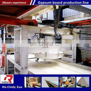 Normal Automatic Paper Faced Gypsum Board Machine Yurui Supplier/paper-surface Plasterboard Production Lineproduction Line thumbnail-4