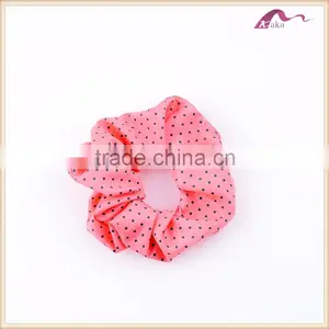 Fancy Dot Print Elastic Hair Band Ponytail Hair Accessories thumbnail-2