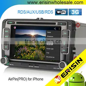 Erisin ES2698V 7" Touch Screen Android 4.4.4 Car Radio Player GPS for Golf 6 thumbnail-1