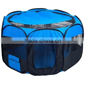 Pet Pop-Up Playpen Deluxe With Canvas Carrying Bag thumbnail-2