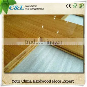 High Glossy Factory Price Horizontal Solid Bamboo Flooring thumbnail-2