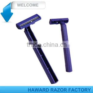 D207L Twin Blade Lube Strip Disposable Razor thumbnail-3