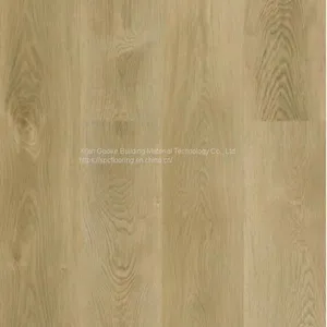 GKBM LS-M028 Eco-friendly Unilin Click Brown Burlywood Wood Grain SPC Flooring thumbnail-1