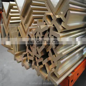 Hot!brush Alloy Aluminium Angle Square Bar With Large Dimension and Kinds of Dimension With Different Coated thumbnail-2