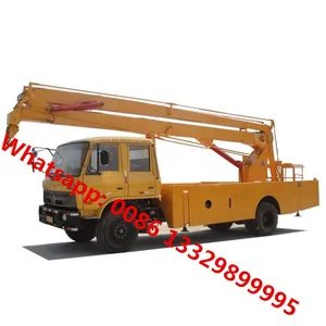 High Quality and Best Price Dongfeng 153 22m-24m Hydraulic Aerial Working Platform Truck for Sale thumbnail-2