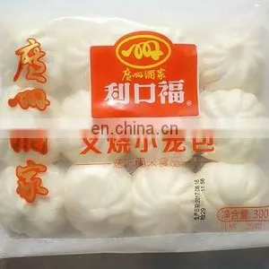 Automatic Plastic Bag Frozen Food Dumplings Pizza Pasty Toast Bread Tortilla Pillow Type Big Horizontal Packing Machine thumbnail-5