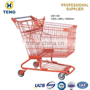 US Style Unfold Handy & Solid Grocery Trolley Cart thumbnail-5