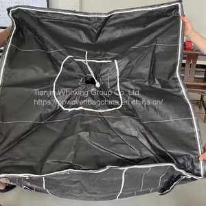 Waterproof Laminated Big Blue Bag Big Bag 90x90x160 Jumbo Bulk Builders Bags thumbnail-1