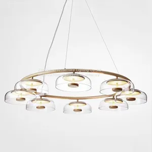 Artdecolite Modern LED Glass Hanging Pendant Light Fixtures thumbnail-4