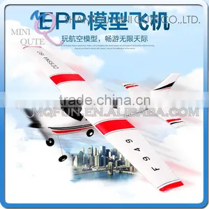 Mini Qute RC Remote Control Flying Soaring Aeroplane Helicopter Quadcopter 360 Rotation Educational Electronic Toy NO.F949 thumbnail-1