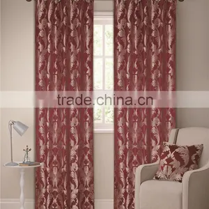 Wine Piping Flower Jacquard Comforter thumbnail-4