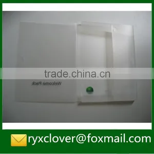 PP Office Stationery Clear Plastic Document Box thumbnail-4