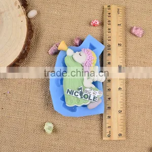 Custom Unique Design Silicon Moulds Baby Angel Fondant Molds thumbnail-5
