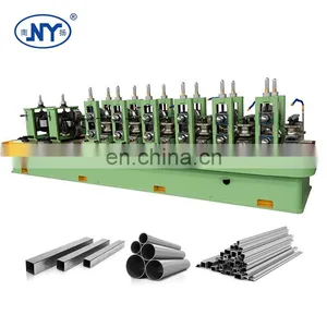 Nanyang High Quality Copper Pipes Making Rolling Machine Erw Pipe Tube Mill Line thumbnail-1