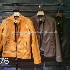 Men's PU Leather Jacket thumbnail-2