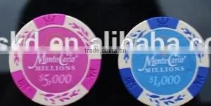 Poker Chips With Printed Logo thumbnail-1