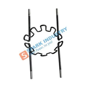 Customized Shape MoSi2 Heating Elements 500-1800 No Pollution on the Sintered Material thumbnail-1