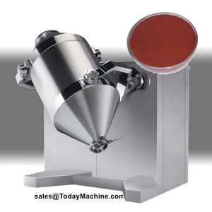 Automatic 3D Rotary Mixing Cocoa Chilli Spice Seasoning Drum Mixing Machine thumbnail-2