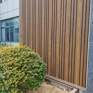 Fluted WPC Wall Panel, WPC Sliding, Castellated Cladding, Patent Design thumbnail-2
