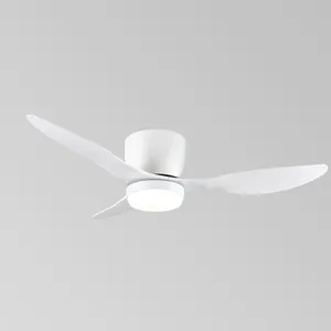 Low Profit DC Ceiling Fans With Remote Control Led Ceiling Lights thumbnail-5