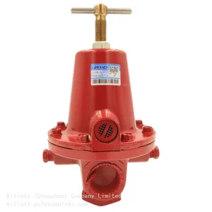 REGO 1588VN Pneumatic LPG Gas Burners Medium High Industrial Pressure DN25 250kg/h Vaporizing Furnace Regulator thumbnail-3